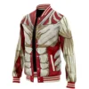 Armored Titan Attack on Titan Varsity Jacket 3L F RIGHT Mockup 1 - Attack On Titan EU Store