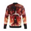 Burning Attack on Titan Bomber Jacket BACK Mockup - Attack On Titan EU Store