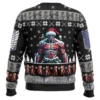 Merry Colossal Christmas AOT Ugly Christmas Sweater BACK mockup - Attack On Titan EU Store