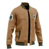Military Police Attack on Titan Varsity Jacket 3L F LEFT Mockup - Attack On Titan EU Store