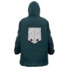 Oodie Oversized Blanket Hoodie back 2 - Attack On Titan EU Store