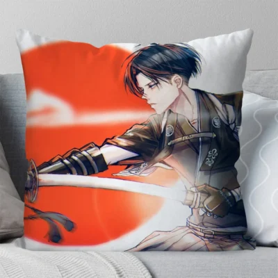 Gentle Sasha Blouse Attack On Titan Throw Pillow