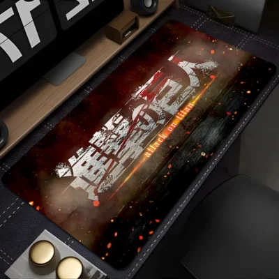 Titan Realm Dark Mouse Pad