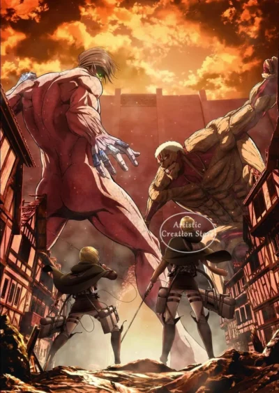 Gabi Braun Attack On Titan Fierce Resolve Poster