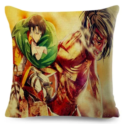 Rising Falco Grice Attack On Titan Throw Pillow
