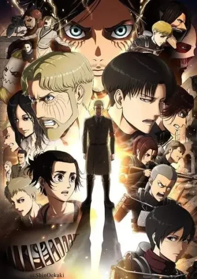 Beast Zeke Yeager Attack On Titan Poster