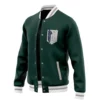 Survey Corps AOT Varsity Jacket F RIGHT Mockup - Attack On Titan EU Store