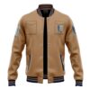 Survey Corps Attack on Titan Varsity Jacket 3L FRONT Mockup - Attack On Titan EU Store