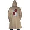 The Garrison Attack on Titan Hooded Cloak Coat BACK Mockup - Attack On Titan EU Store