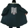 The Training Corps Attack on Titan Hooded Cloak Coat NO HOOD Mockup - Attack On Titan EU Store