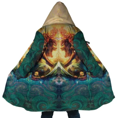 Trippy Attack on Titan Dream Cloak Coat