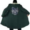 Yeagerist AOT AOP Hooded Cloak Coat NO HOOD mockup - Attack On Titan EU Store