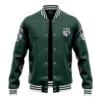 Yeagerist Attack on Titan Varsity Jacket 3L FRONT Mockup - Attack On Titan EU Store