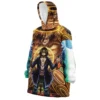 eren Oodie Oversized Blanket Hoodie front left - Attack On Titan EU Store