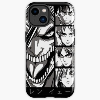Eren Yeager Attack On Titan Shingeki No Kyojin Iphone Case