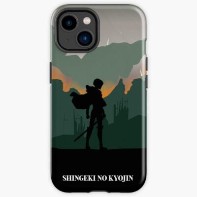 Snk L Attaque Des Titans Minimal Poster Iphone Case
