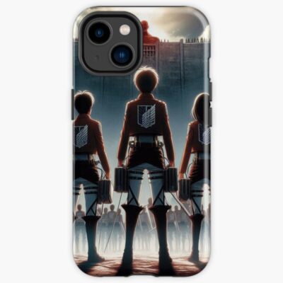 The Arrival Of The Titan Iphone Case