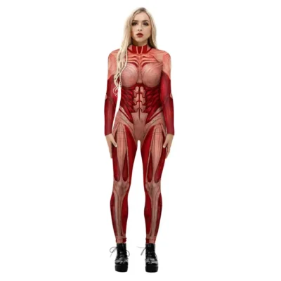 Halloween Woman Attack on Titan Female