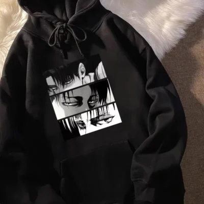Anime Attack on Titan Levi Ackerman Hoodies