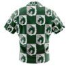 military Button Up Hawaiian Shirt back - Attack On Titan EU Store