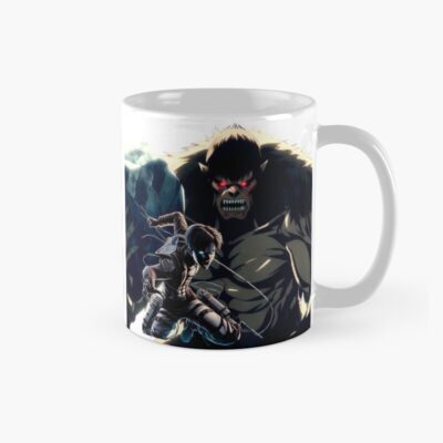 Levi Vs Zeke Anime Manga Mug