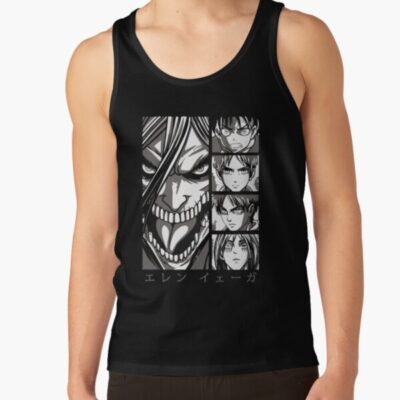 Eren Yeager Attack On Titan Tank Top