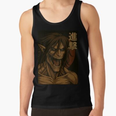 Attack Titan Fan Art Tank Top
