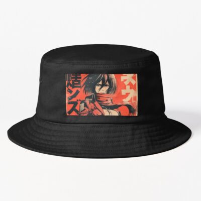 Mikasa Vintage Grunge Orange Bucket Hat