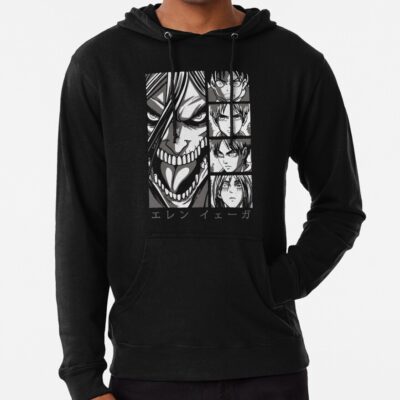 Eren Yeager Attack On Titan Kyojin Hoodie