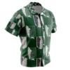 survey corps Button Up Hawaiian Shirt side - Attack On Titan EU Store