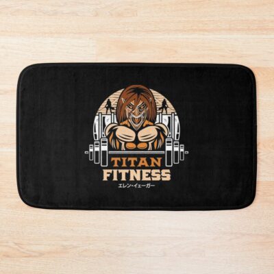 Attack On Fitness Bath Mat