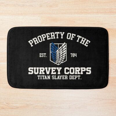 Property Of The Survey Corps Bath Mat