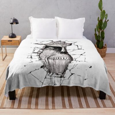 The Wall Titan Throw Blanket