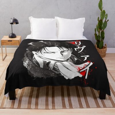 Captain Levi Essential Throw Blanket