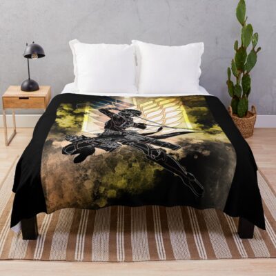 Ackerman Awakening Throw Blanket