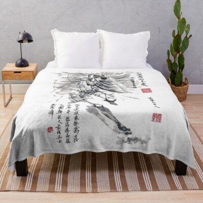 Great Ack Throw Blanket