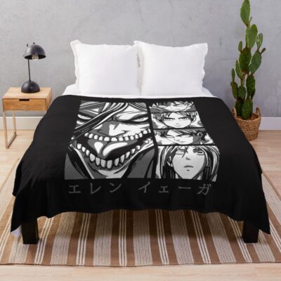 Aot 019 Throw Blanket