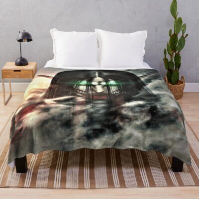 Eren Yeager Throw Blanket