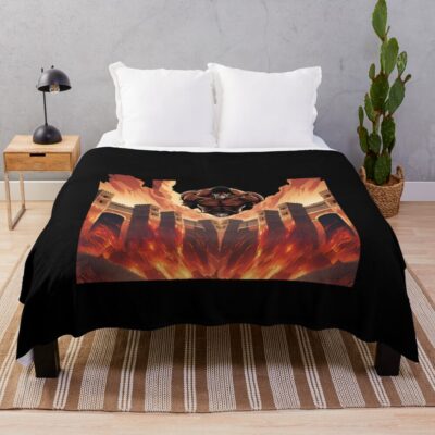 Attack On Titan Throw Blanket