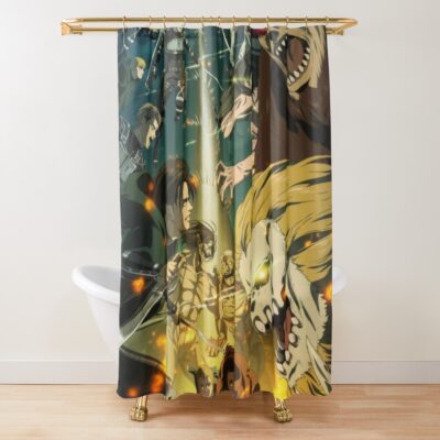 Attack Original Shower Curtain