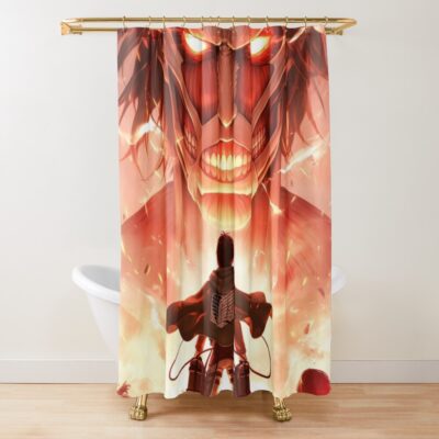 Rumbling King Shower Curtain