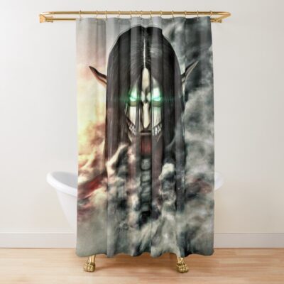 Eren Yeager Shower Curtain