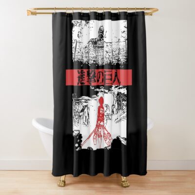Attack On For Men And Women Shower Curtain