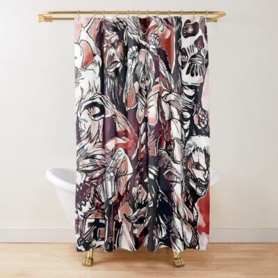 All Titan League Shower Curtain
