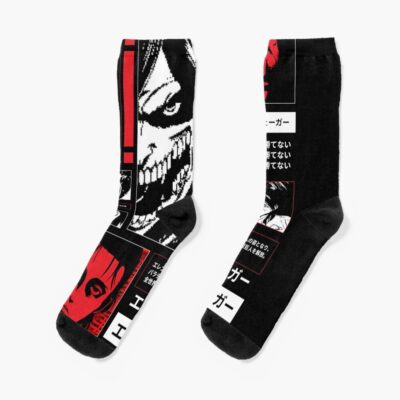 Attack On Titan Colorful Socks