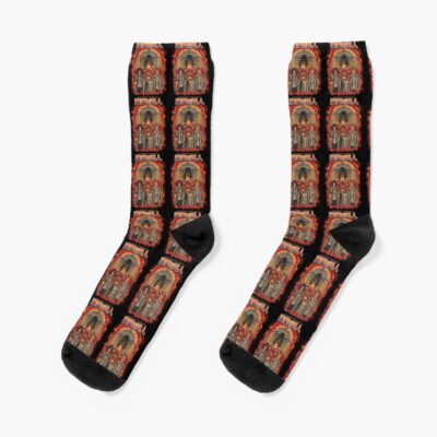 Vintage Attack Socks