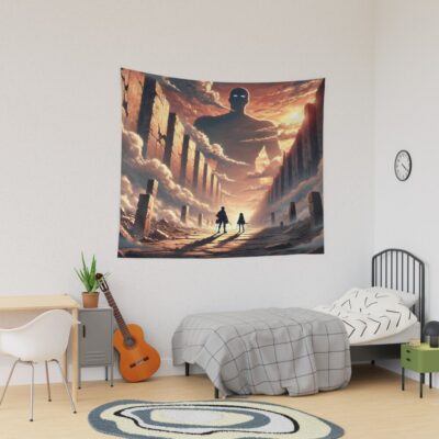 Titan S Attack Tapestry